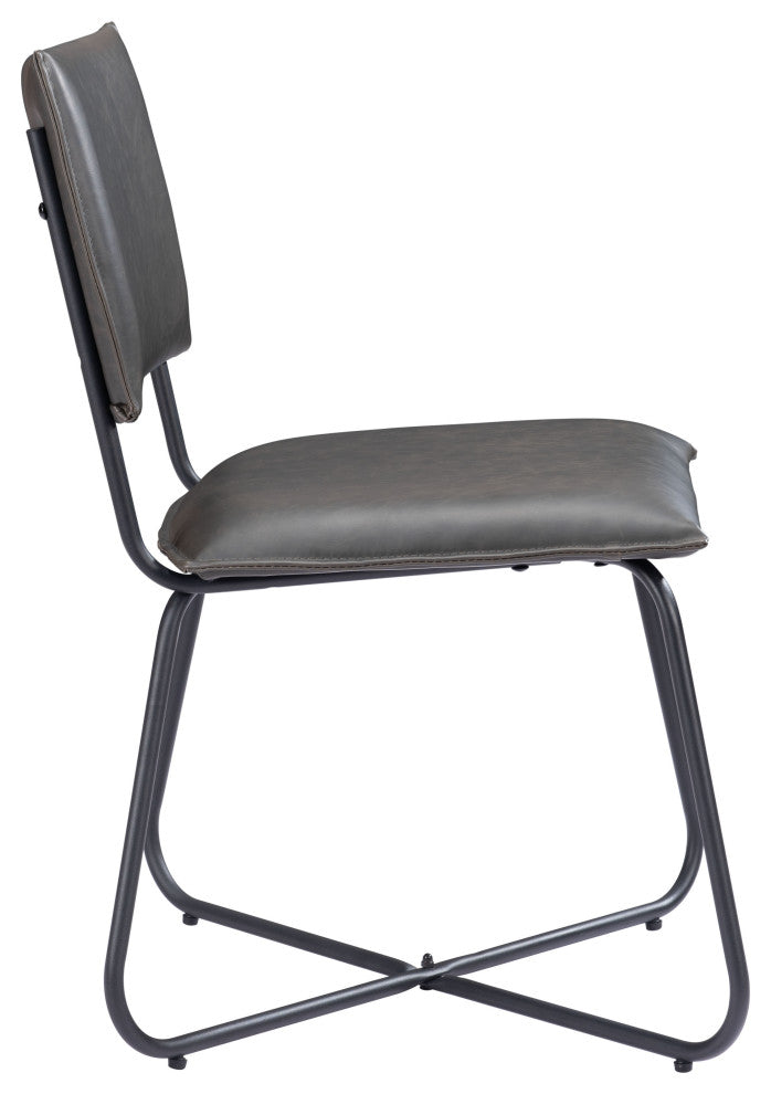 Grantham Dining Chair, Set of 2 Vintage Gray