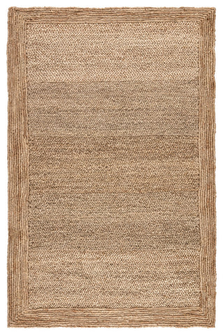 Jaipur Living Aboo Natural Solid Beige Area Rug, 9'x12'