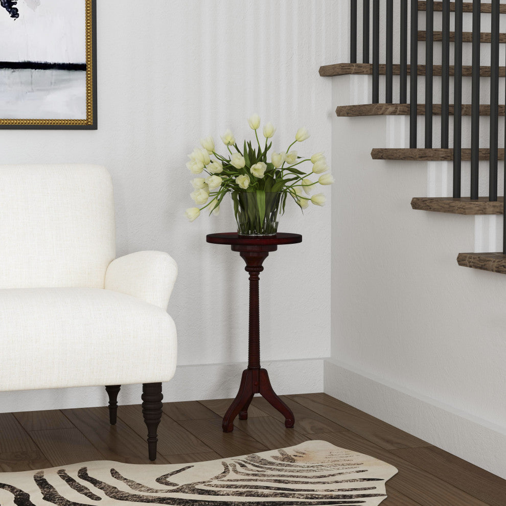Butler Florence Pedestal Table, Cherry