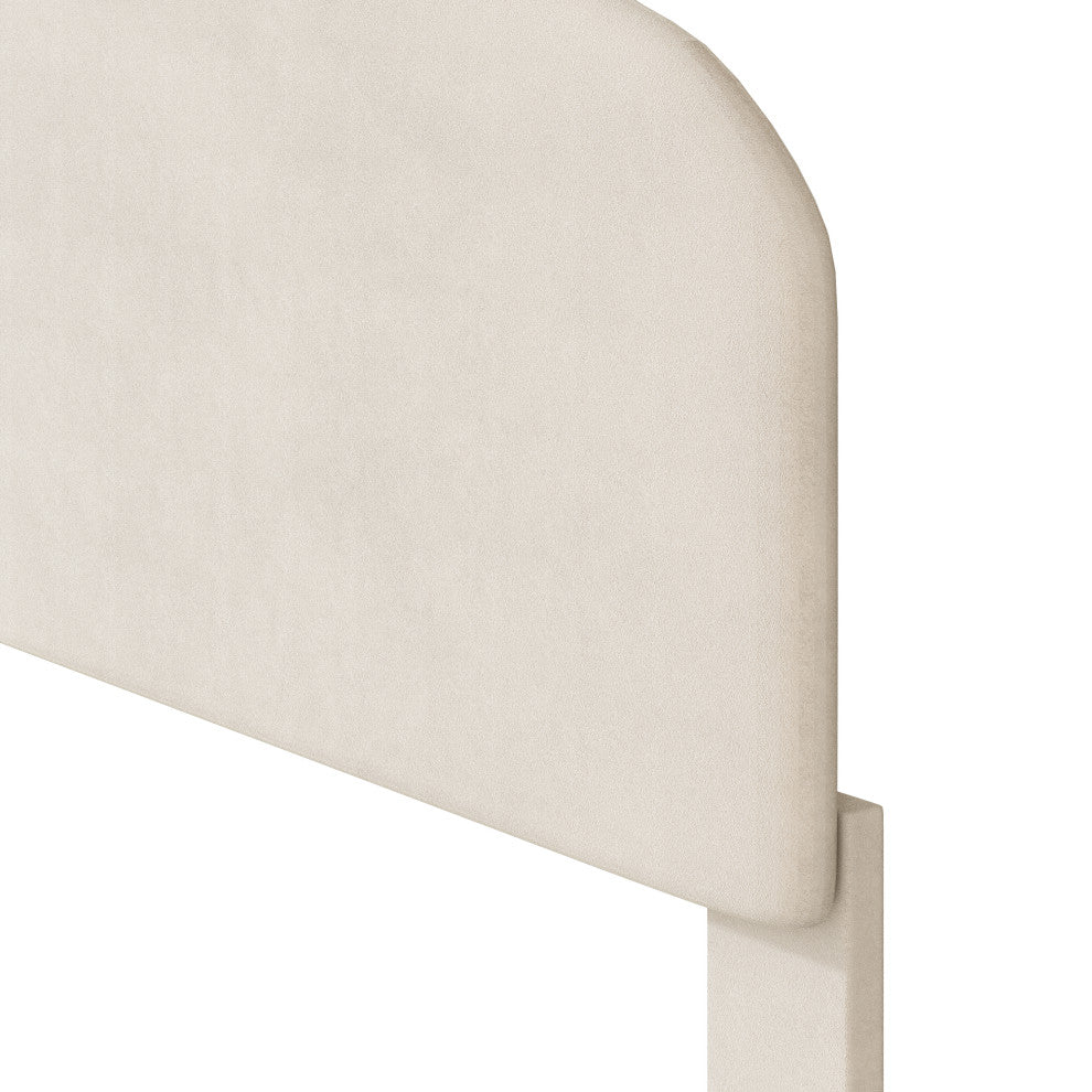 Gewnee Twin Size Upholstered Platform Bed