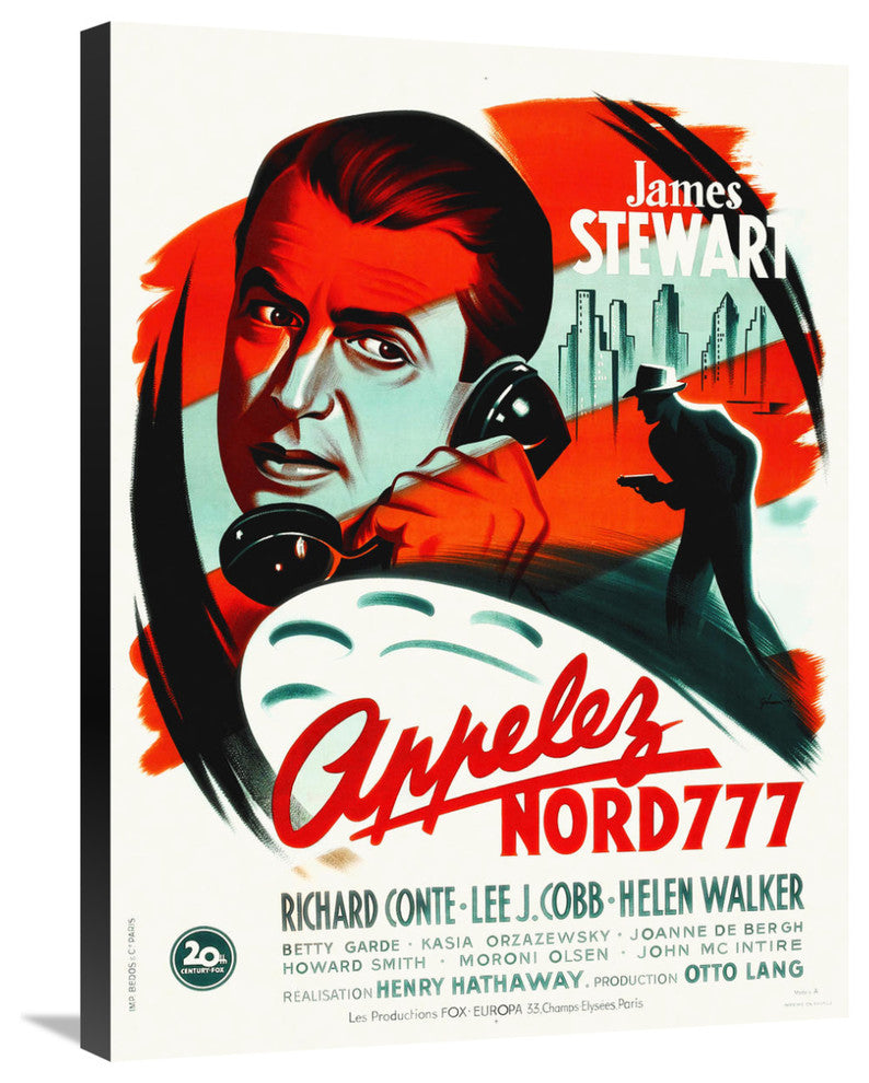 "French - Call Northside 777" Canvas Giclee by Hollywood Photo Archive, 23"x30"