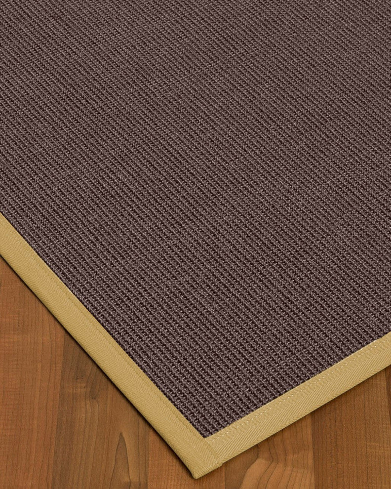 Natural Area Rugs Big Sur Custom Sisal Rug, 9' x 12', Sage Border