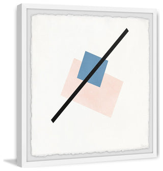 "A Clean Line" Framed Painting Print, 32"x32"