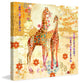 "Giraffes" Painting Print on Canvas by Evelia