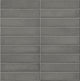 Modern Aligned Brick Pattern Wallpaper, Dark Gray, Bolt
