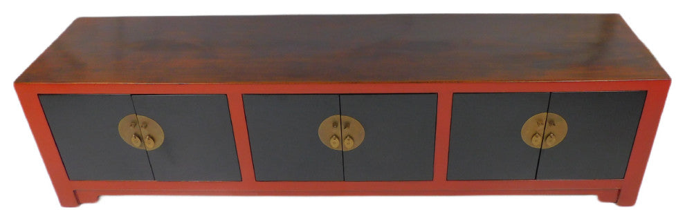 Chinese Low Boy Shanxi 6 Door Low Buffet
