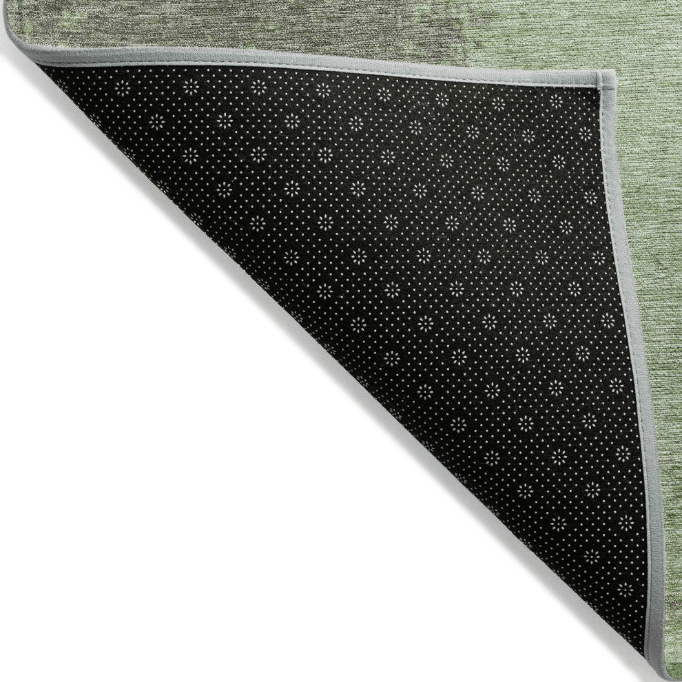 Machine Washable Indoor/Outdoor Chantille ACN1913 Aloe 2'3" x 7'6" Runner Rug
