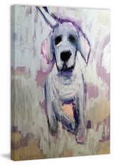 "Welcome Home" Painting Print on Wrapped Canvas, 24"x36"