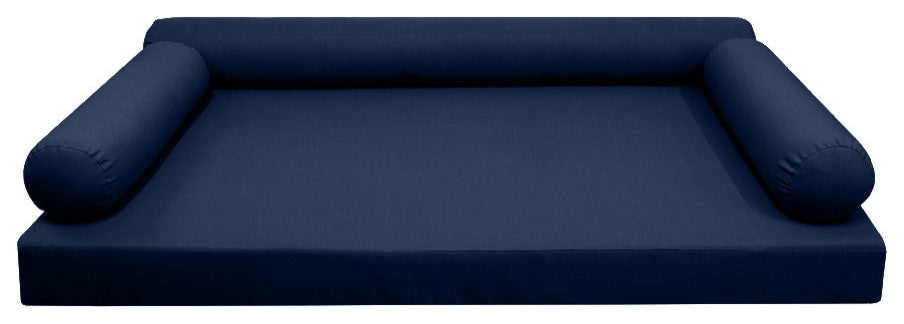 Style6 Full Size Knife Edge Mattress Bolster Pillow Outdoor SlipCover ONLY AD101