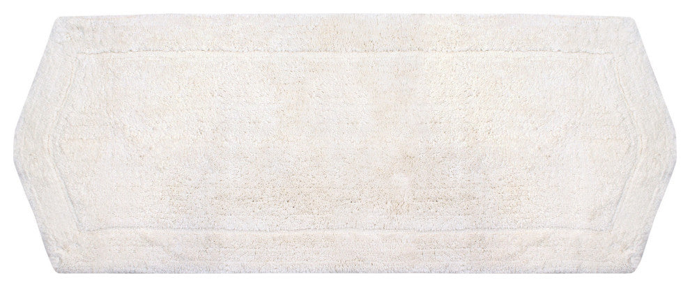 Waterford Bath Rug, 22"x60", Ivory