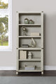 Baton Rouge 72" Bookcase, Champagne Oak Finish