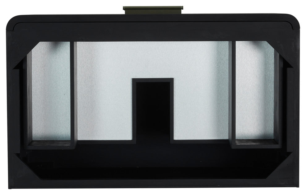 Lucian Bath Vanity, Carbon Oak, 36", No Top