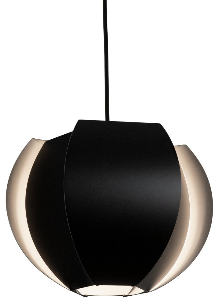 Veris 12 Pendant, Brushed Aluminum, 3000k Led