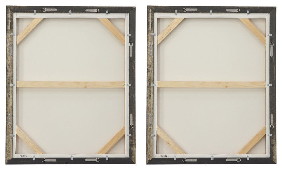 Uttermost Color Theory Framed Abstract Art Set/2