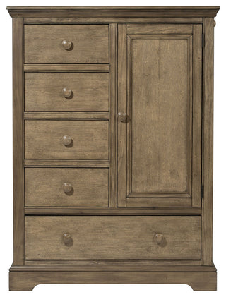 Hanley Wood Chifferobe, Cashew