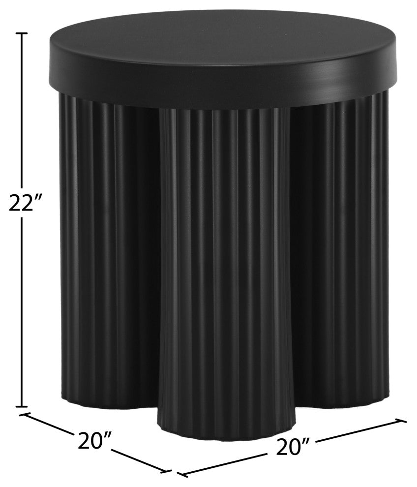 Rhodes Coffee Table / End Table, Black, End Table