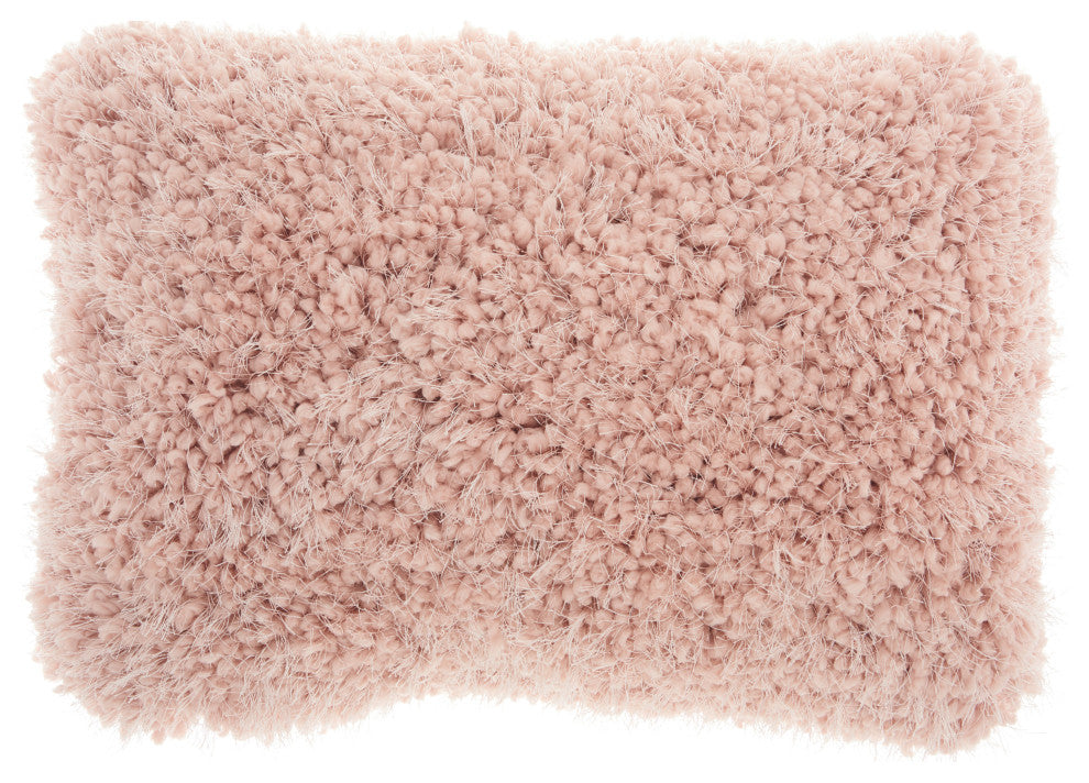 Nourison TL003 Throw Pillow, Rose, 14" x 20"