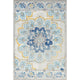 Nuloom Withered Bloom In Bouquet Area Rug, Blue 6'7"x9'