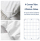 Down Lightweight Duvet Insert Organic Cotton Shell, Queen, 88"x92"