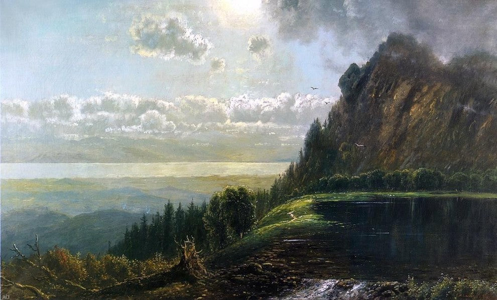 Edmund Darch Lewis Catskill Landscape, 18"x27" Wall Decal Print