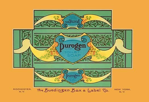 Purogen Toilet Soap - Fine Art Giclee Print 24" x 36"