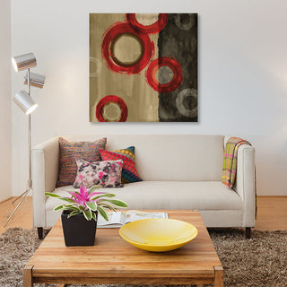 "On A Roll II" by Brent Nelson, Canvas Print, 18"x18"