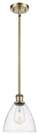 Innovations 516-1S-AB-GBD-752 1-Light Mini Pendant, Antique Brass
