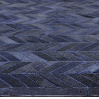Meir Handmade Area Rug Blue, 3' 0" X 5' 0"