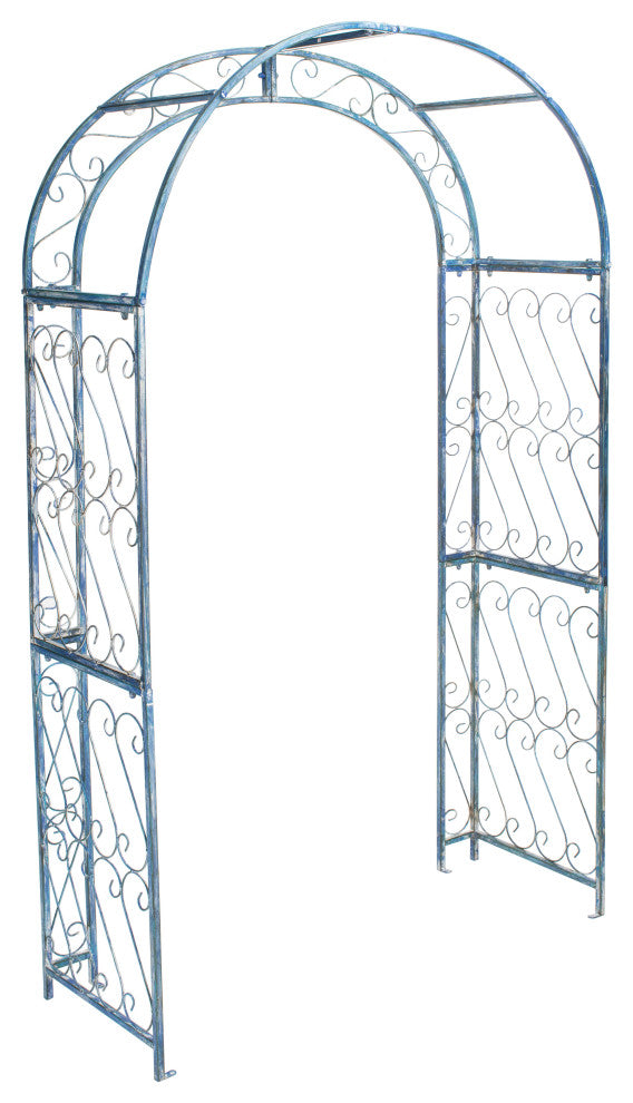 Safavieh Pagan Outdoor Arch, Antique Blue