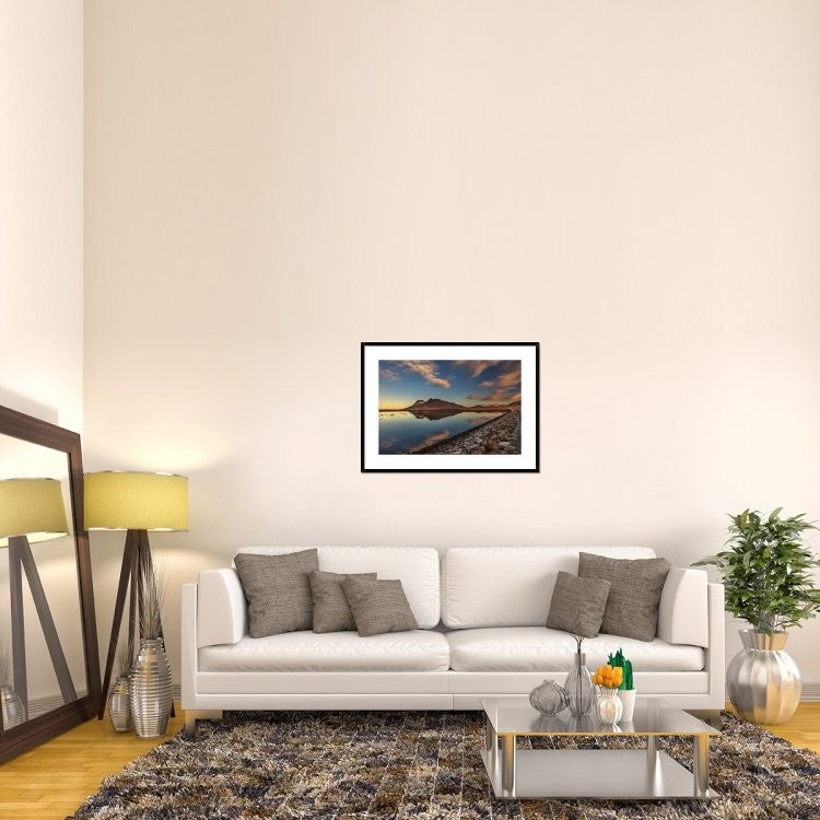 "Autumn Lights" Framed Digital Print by Brin Ingibergsson-Bragi, 38"x28"