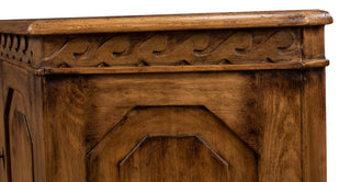 Wrenn Credenza Brown Cabinet for Living Room