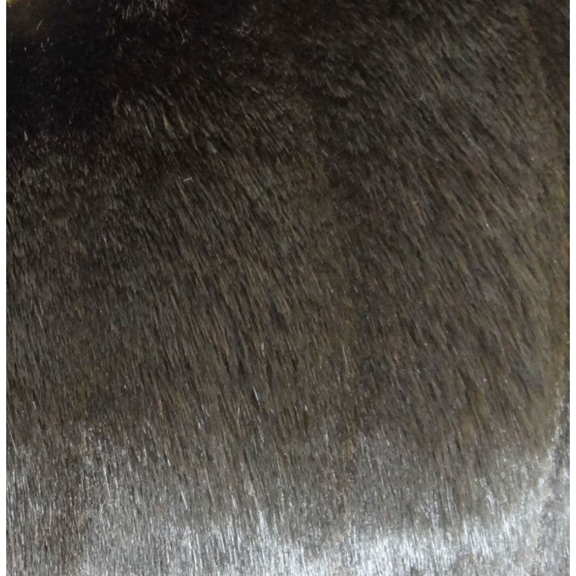 Plutus Tip Dyed Brown-Mink Handmade Throw Pillow, (20" x 36" King)