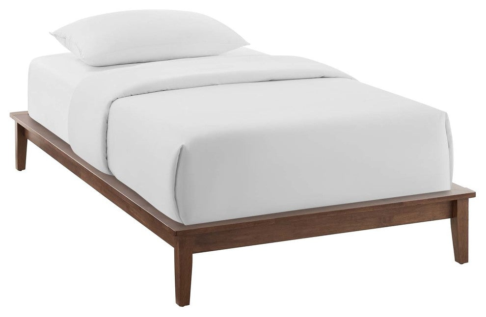 Lodge Twin Wood Platform Bed Frame