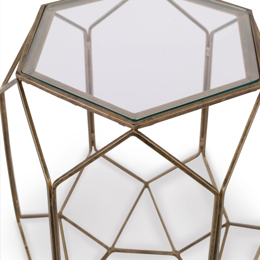 New Uttermost Sanders Contemporary Accent Table
