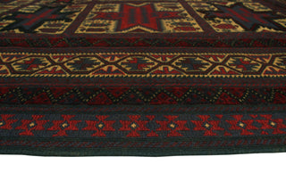 Semi Antique Rayan Beige/Burgundy Rug, 6'5x8'9