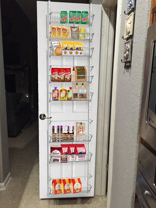 Over the Door Organizer-Space Saving Shelves by Home-Complete
