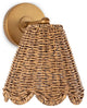 Regina Andrew Kismet Hanging Sconce, Natural Brass, Brass