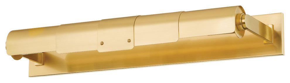 Oneonta 2-Light Picture Light, Aged Brass
