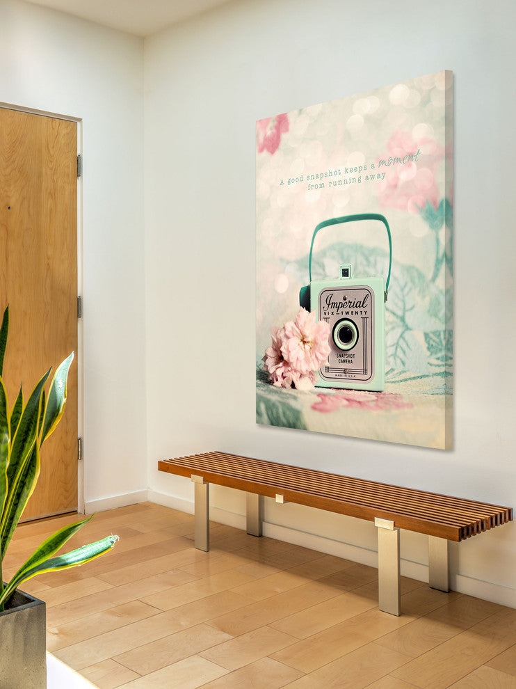 "Snapshot" Print on Canvas by Sylvia Cook