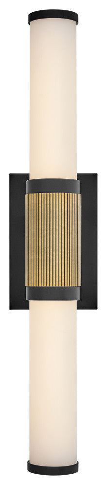 Hinkley Zevi Large Led Vanity, Black