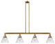 Innovations Lighting 214-Bb-G42-Led 4 Light Dimmable Led Island Light