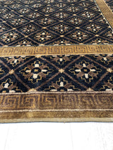Brown Transitional All Over Ningxia Area Rug