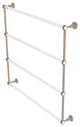 Pacific Grove 4 Tier 36" Ladder Towel Bar with Dotted Accents, Antique Pewter