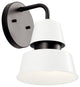Kichler 59001WH One Light Outdoor Wall Mount, White Finish