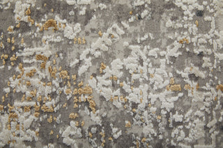 Weave & Wander Lindstra Gradient Watercolor Rug, Light Gray/Ivory, 11'6"x14'6"