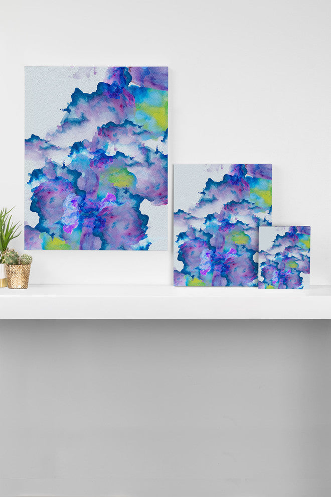 Deny Designs Viviana Gonzalez Watercolor Love 2 Art Canvas