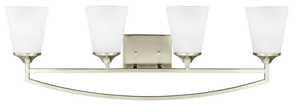 Generation Lighting Hanford Four Light Wall / Bath 4424504EN3-962
