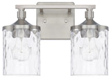 Capital Lighting 128821-451 Colton 2 Light 13"W Bathroom Vanity - Brushed
