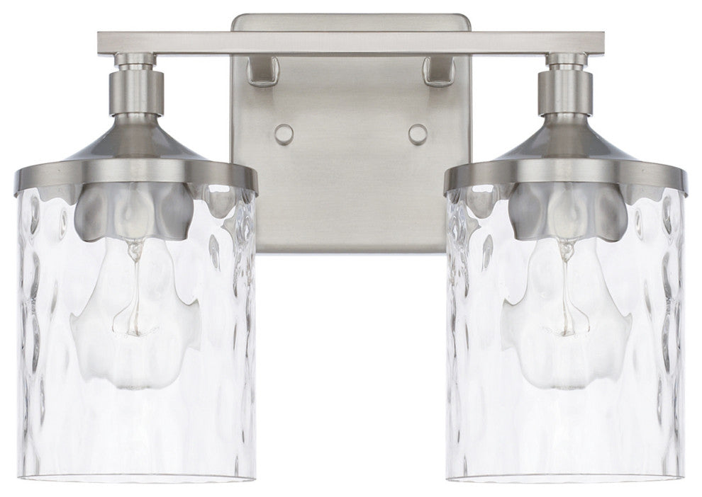 Capital Lighting 128821-451 Colton 2 Light 13"W Bathroom Vanity - Brushed