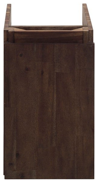 Formosa Floor Standing Open Bottom Double Sink Modern Bathroom Cabinet, 82"